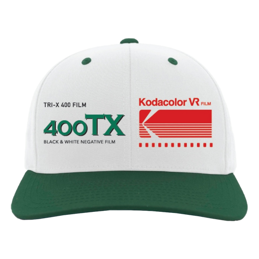 HUF X KODAK SNAPBACK WHITE