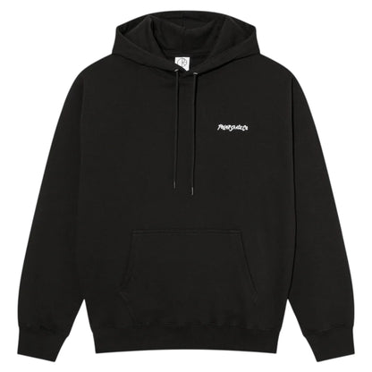 POLAR DAVE SURF LOGO HOODIE BLACK