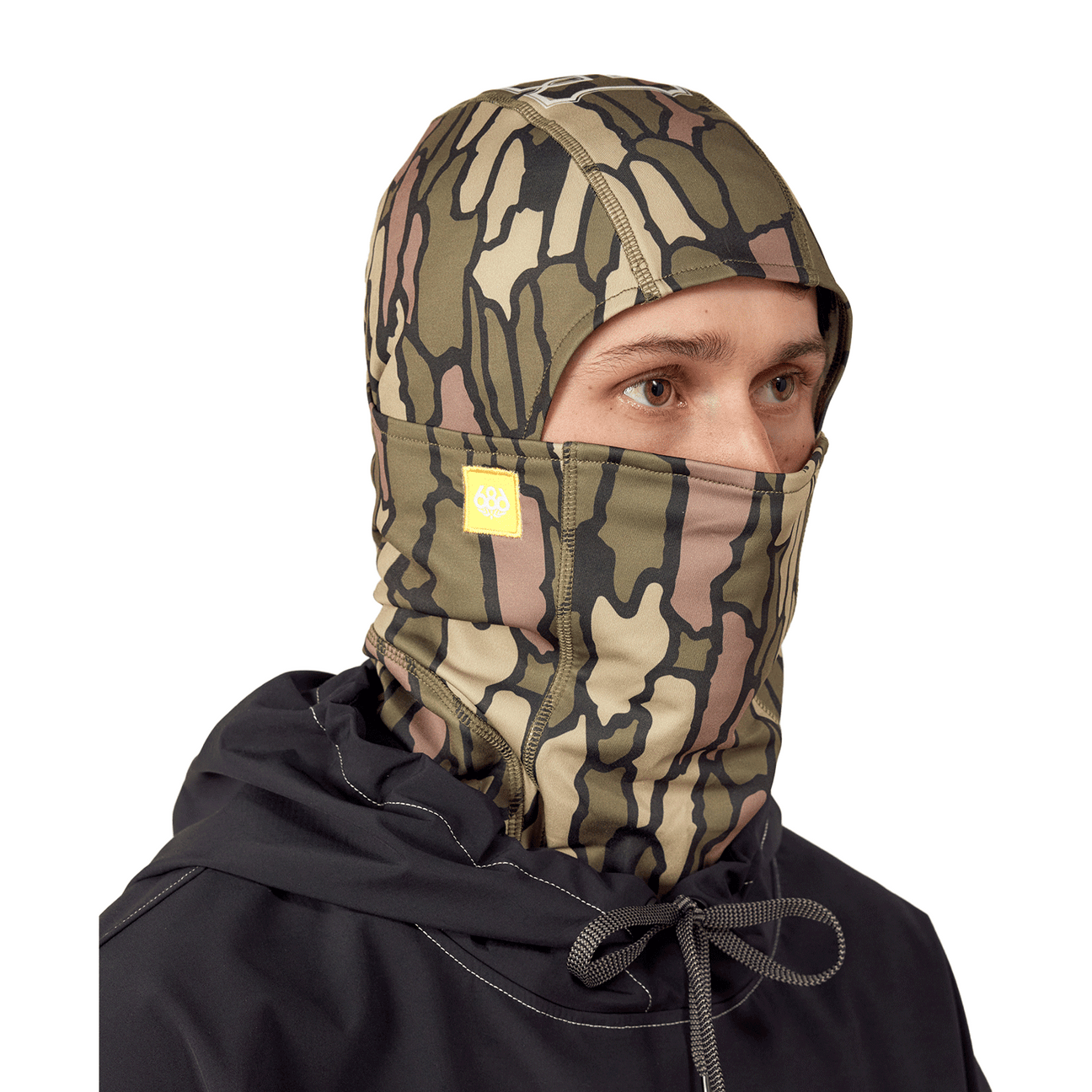 686 ALPHA HINGED BALACLAVA HUF BARK PRINT