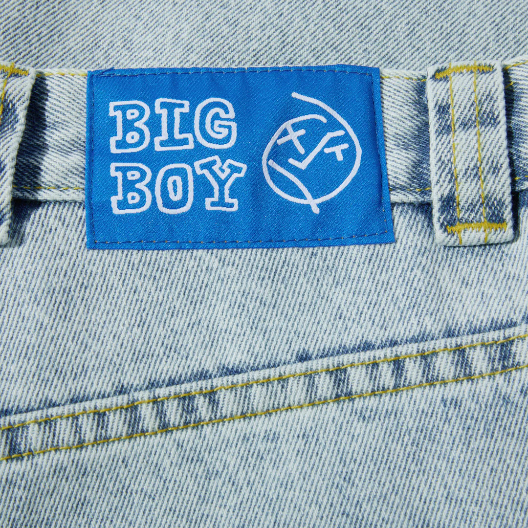 SHORT POLAR BIG GARÇON BLEU CLAIR