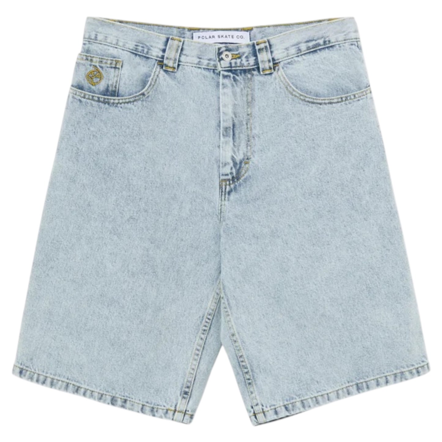 SHORT POLAR BIG GARÇON BLEU CLAIR
