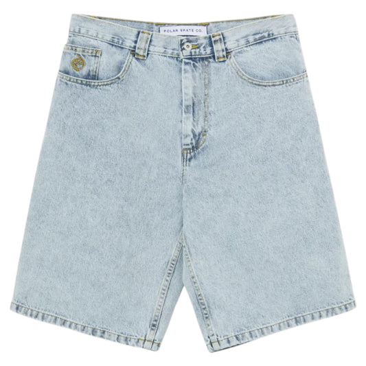 SHORT POLAR BIG GARÇON BLEU CLAIR