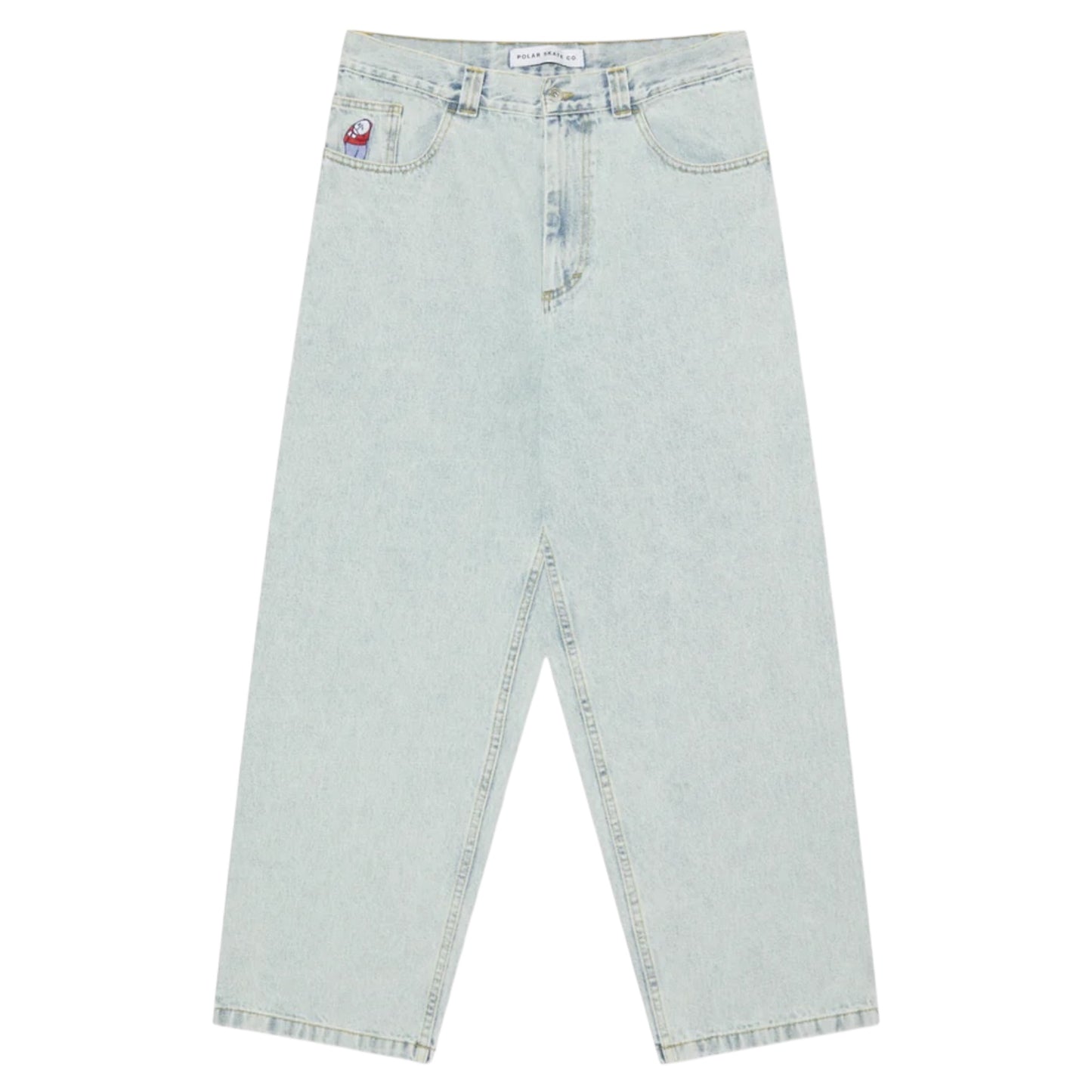 POLAR BIG BOY OG LOGO PANTS LIGHT BLUE