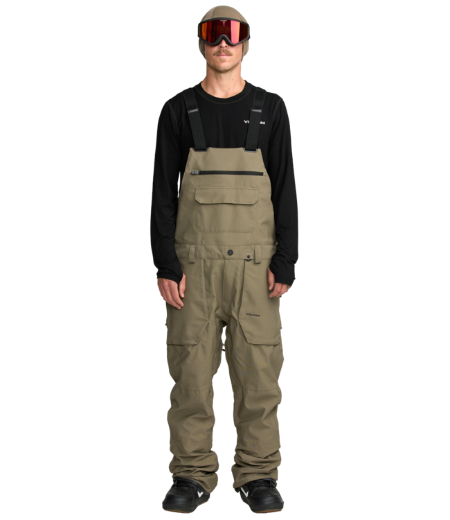 VOLCOM ROAN BIB OVERALL MILITARY