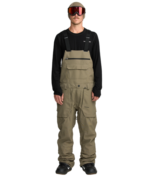 VOLCOM ROAN BIB OVERALL MILITARY