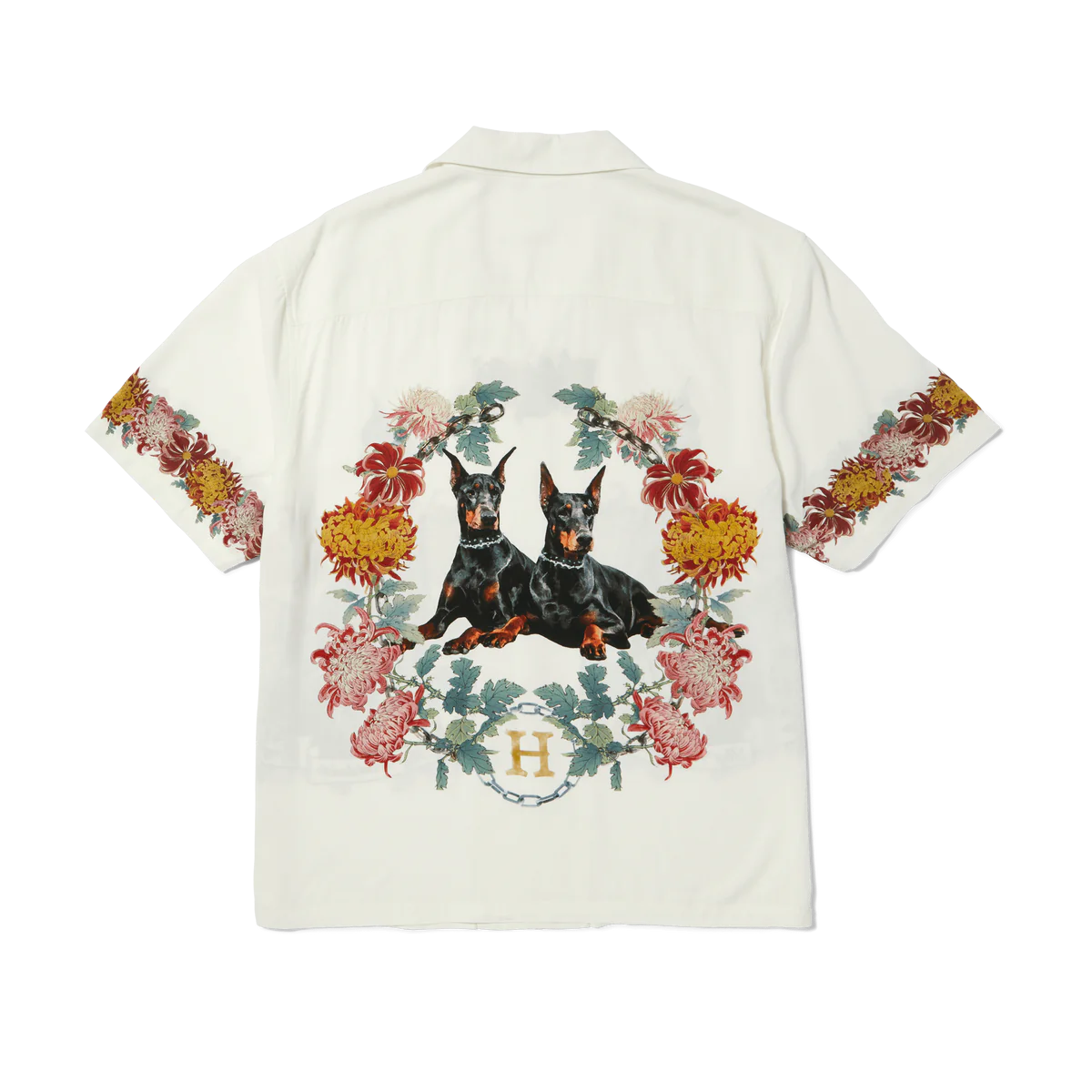 HUF BEST BOYS SS RESORT SHIRT WHITE