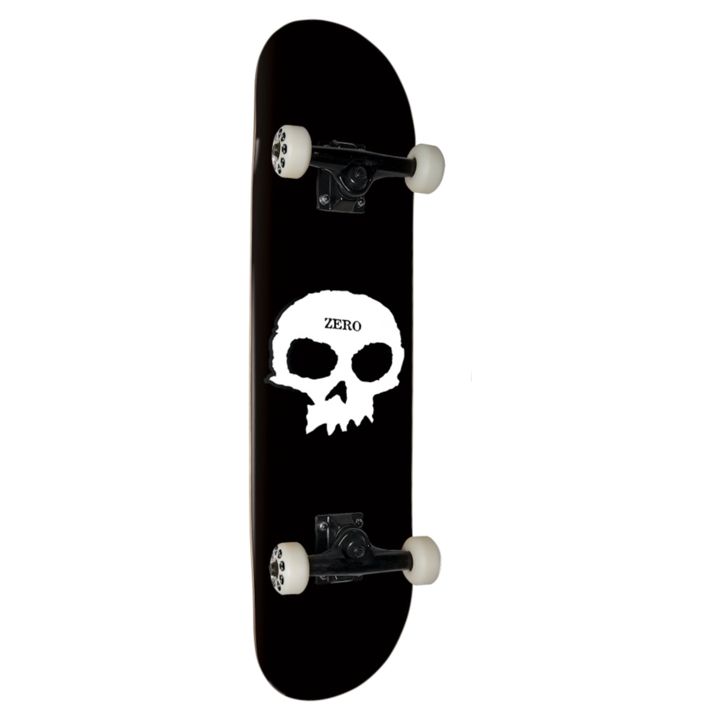 ZERO SKATEBOARDS SINGLE SKULL COMPLETE BLACK