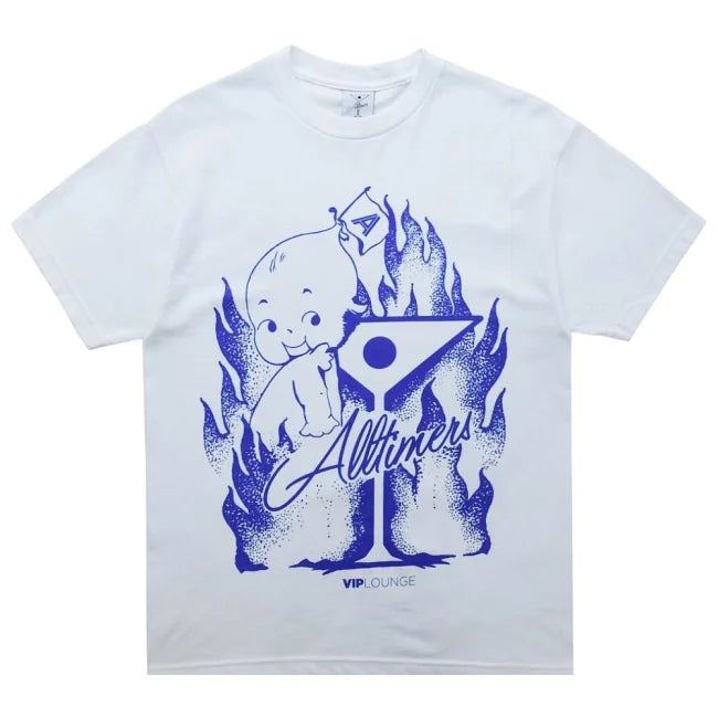 ALLTIMERS HADES BABY TEE WHITE