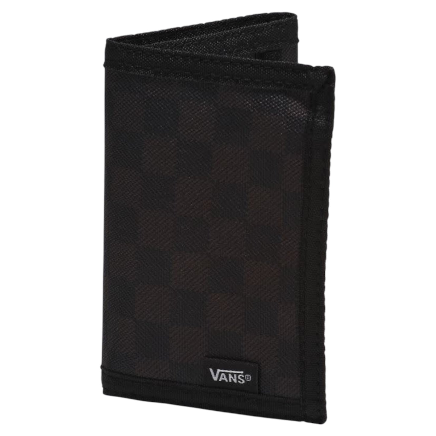 PORTEFEUILLE VANS GLISSÉ NOIR/CHARBON DAMIER