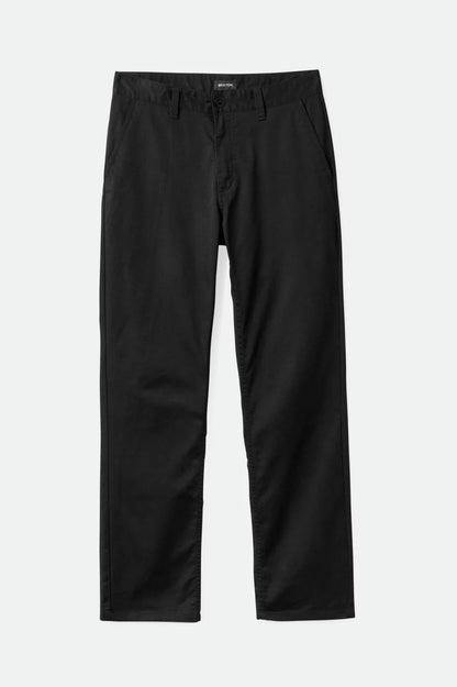 BRIXTON CHOICE CHINO STANDARD FIT PANTS BLACK