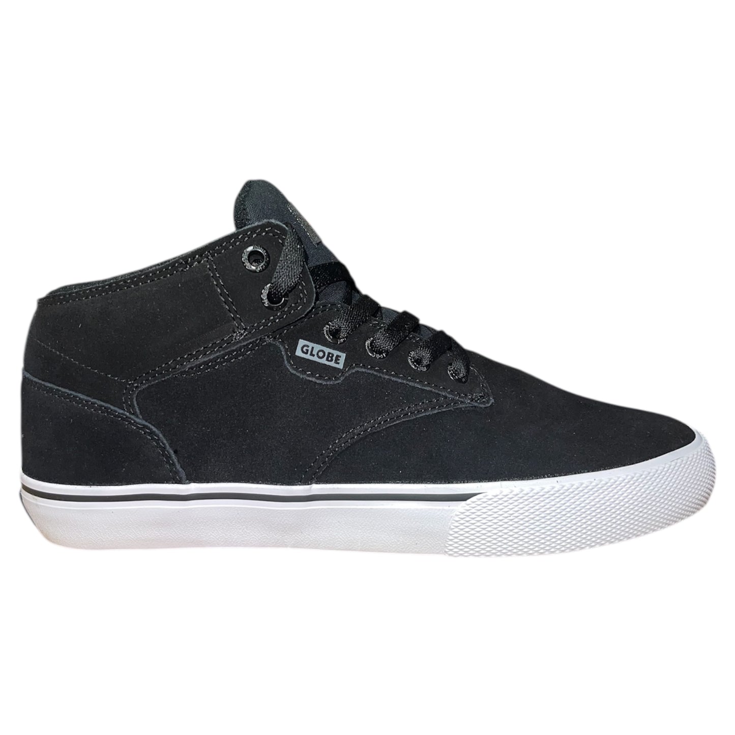 GLOBE MOTLEY MID BLACK WHITE GUM – Rumor Boardshop