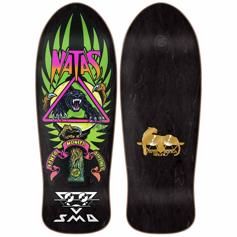 SANTA CRUZ NATAS PANTHER LENTICULAR REISSUE DECK 10.538