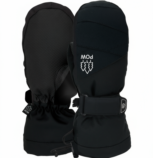 POW ASCEND KIDS MITT BLACK