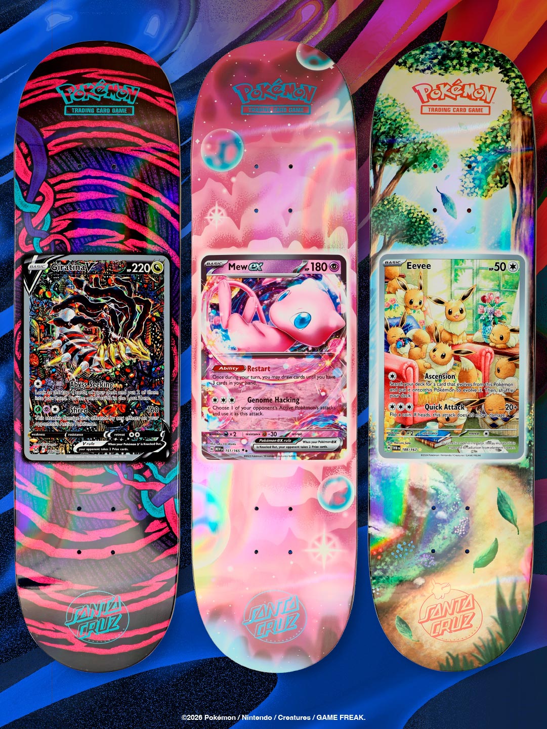 SANTA CRUZ X POKÉMON TCG BLIND BAG DECK