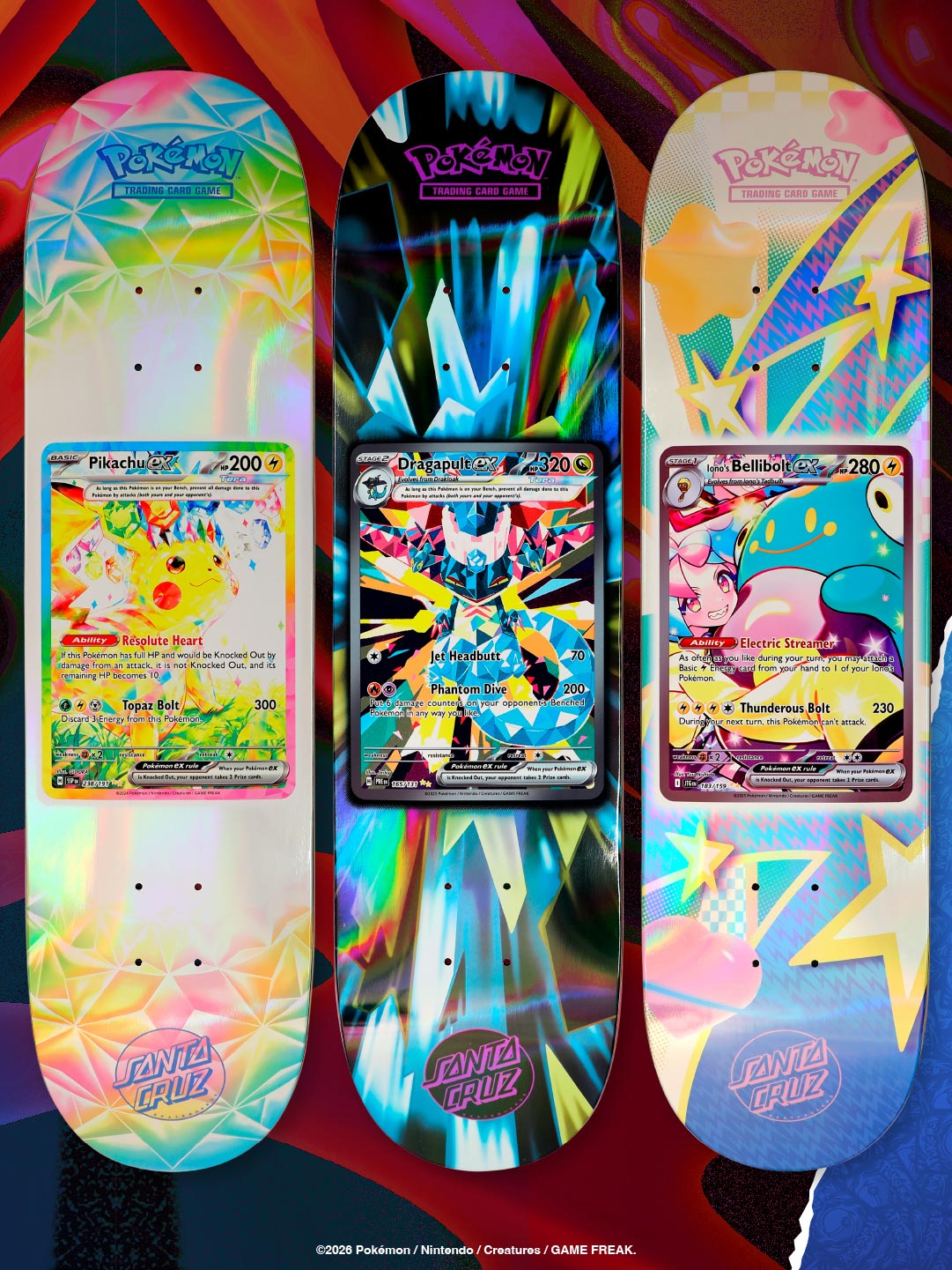 SANTA CRUZ X POKÉMON TCG BLIND BAG DECK