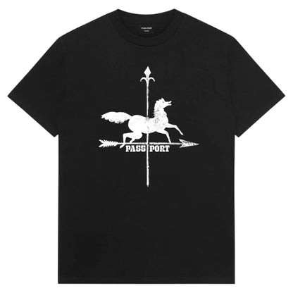 PASSPORT WEATHERVANE TEE BLACK