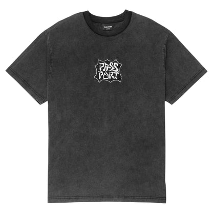 PASSPORT GLYPH ACID BLACK TEE