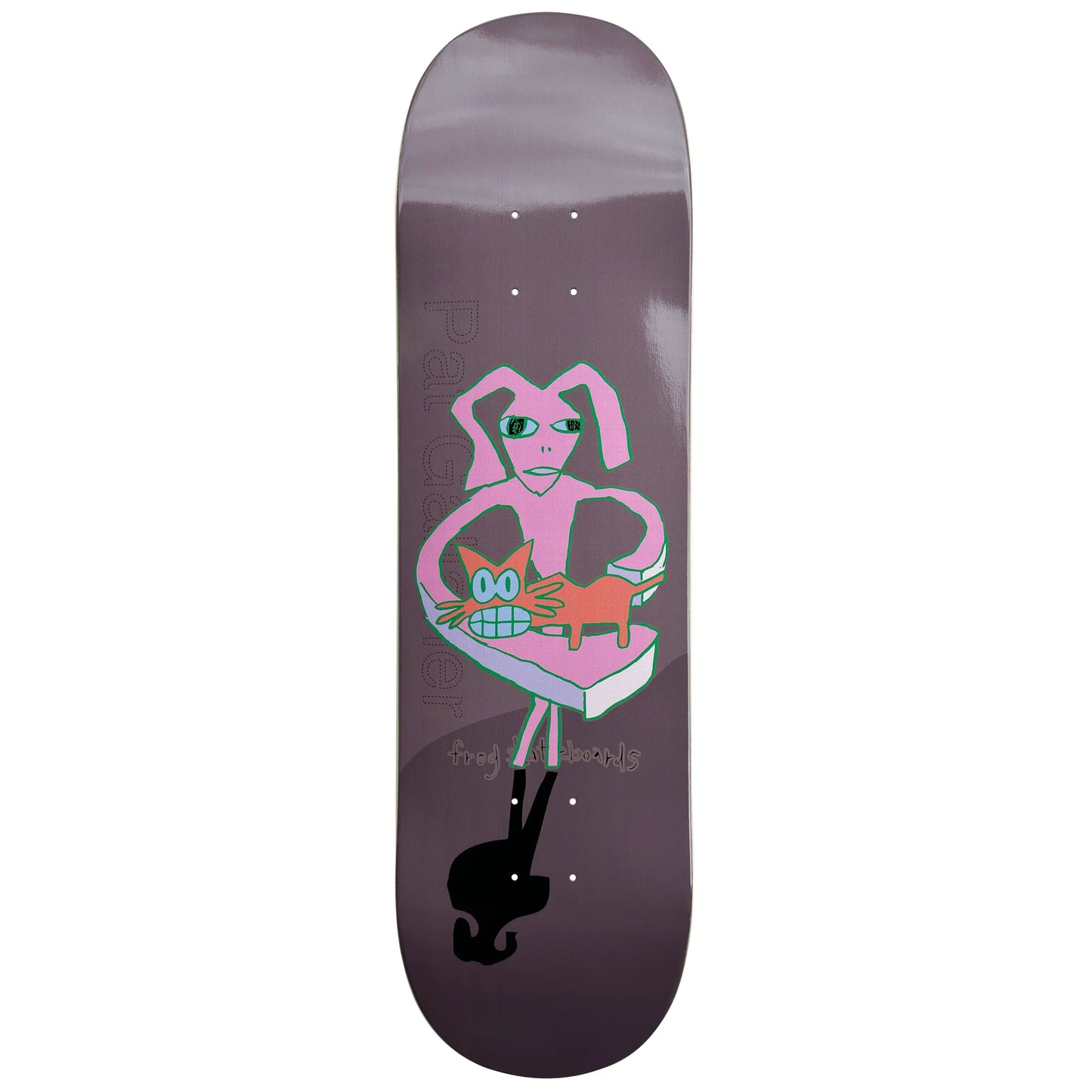 FROG PAT G RED CAT DECK 8.42