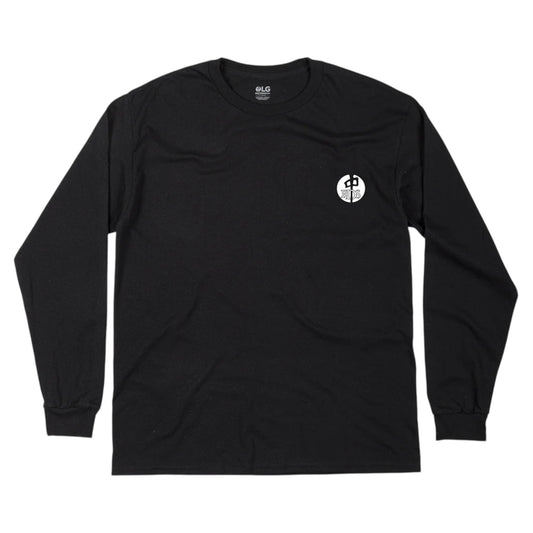 RDS OG BUTTON LONG SLEEVE T SHIRT BLACK