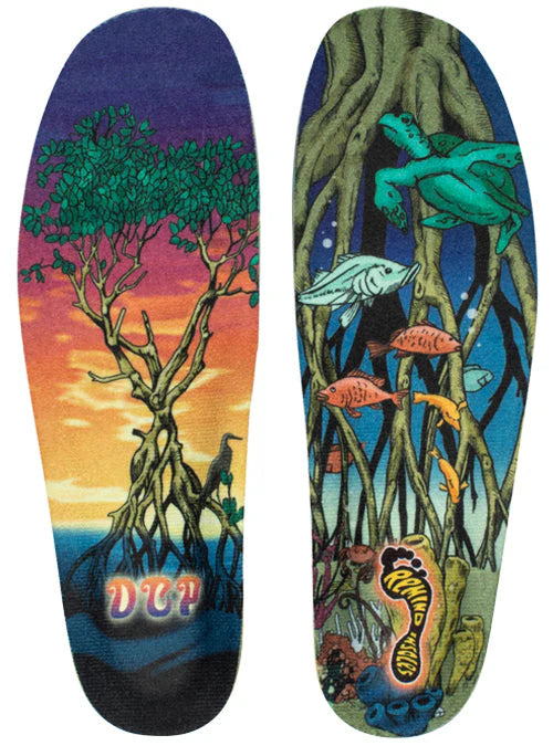 REMIND THE CUSH IMPACT HIGH ARCH INSOLE 4.5MM DCP MANGROVE