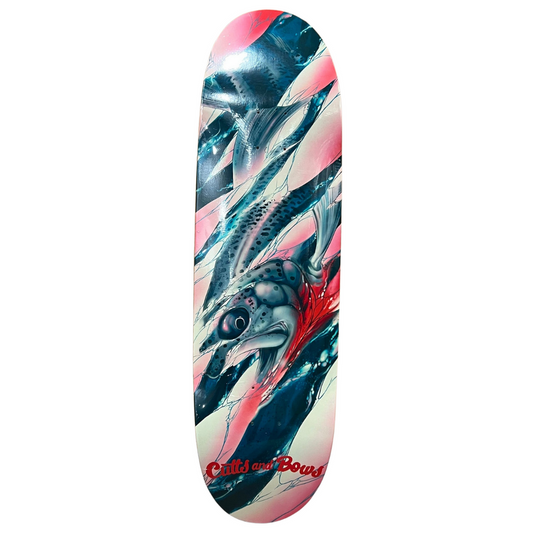 CUTTS AND BOWS COSMIC CUTTY EGG SHAPE DECK 9.0