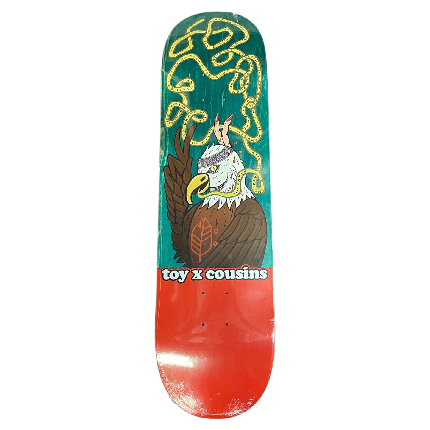 TOY MACHINE COUSINS DECK 8.5
