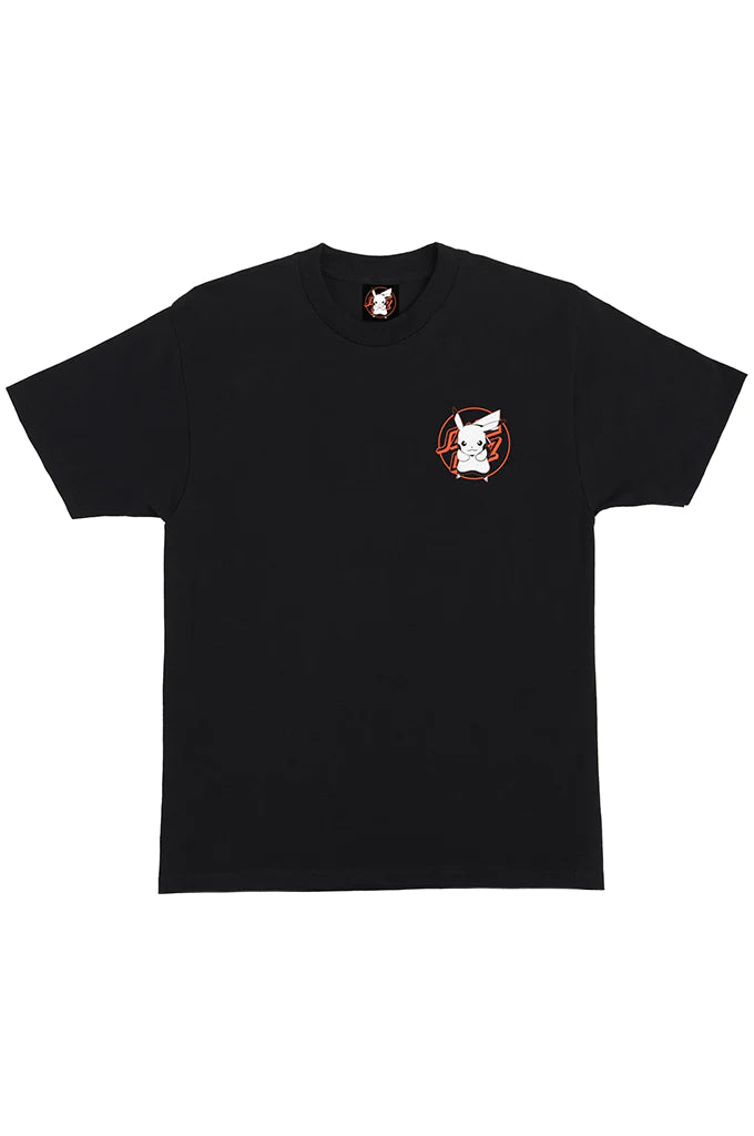 SANTA CRUZ POKÉMON PIKACHU HEAVYWEIGHT TEE BLACK