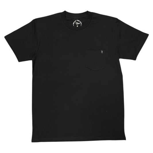 T-SHIRT À POCHE RUMOR NOIR