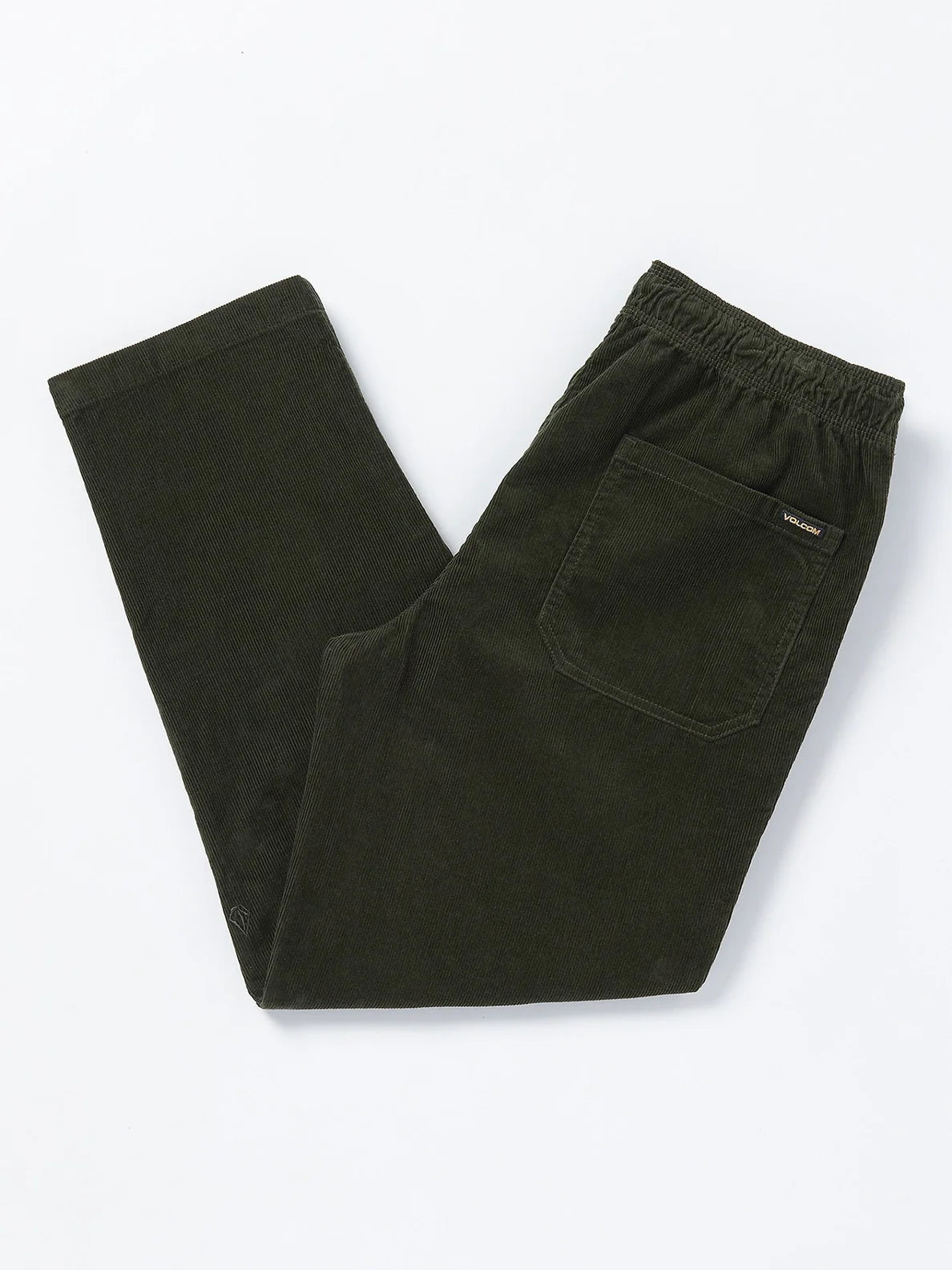 PANTALON À TAILLE ÉLASTIQUE VOLCOM PSYCHSTONE VERT ESCADRON