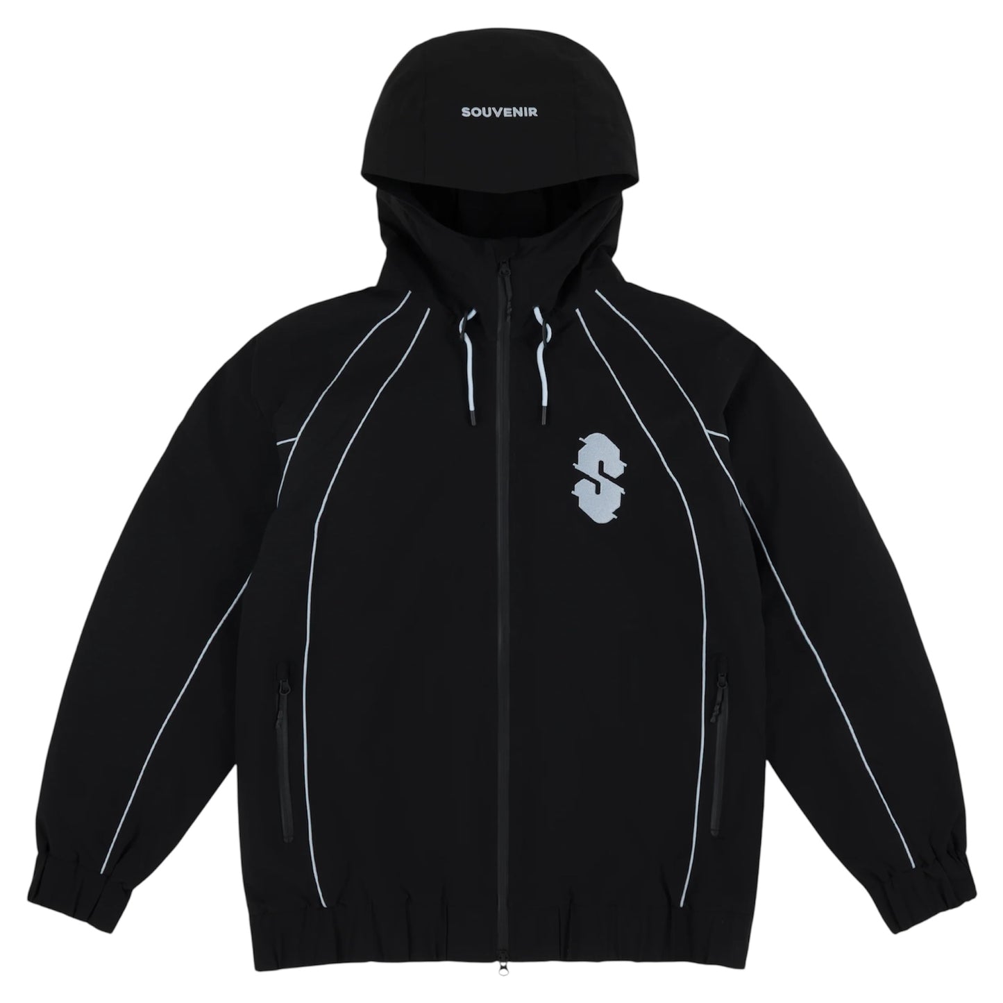 SOUVENIR INSULATED TRACK JACKET BLACK