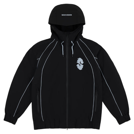 SOUVENIR INSULATED TRACK JACKET BLACK