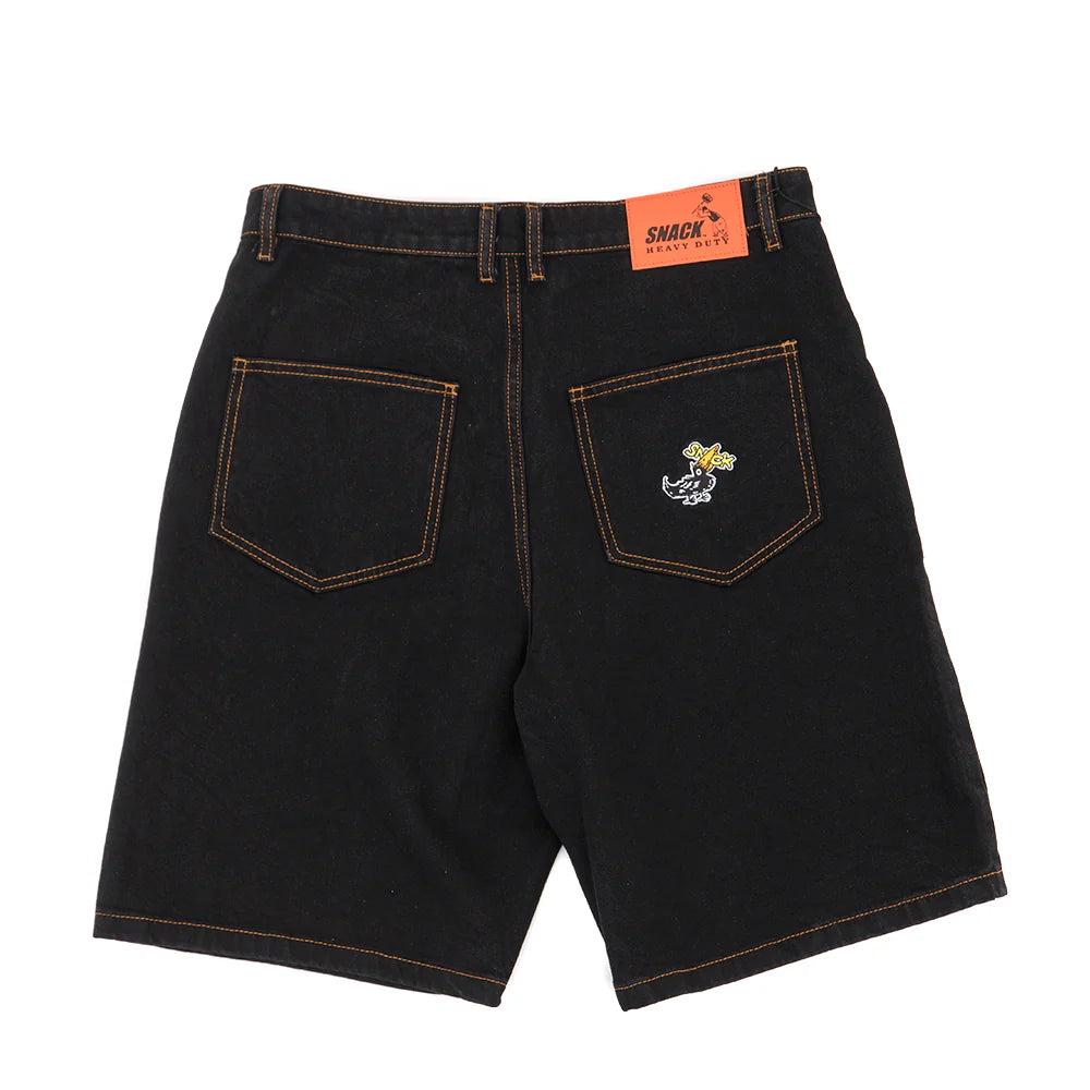 SNACK BLACKBIRD JORTS BLACK