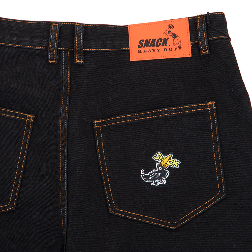 SNACK BLACKBIRD JORTS BLACK