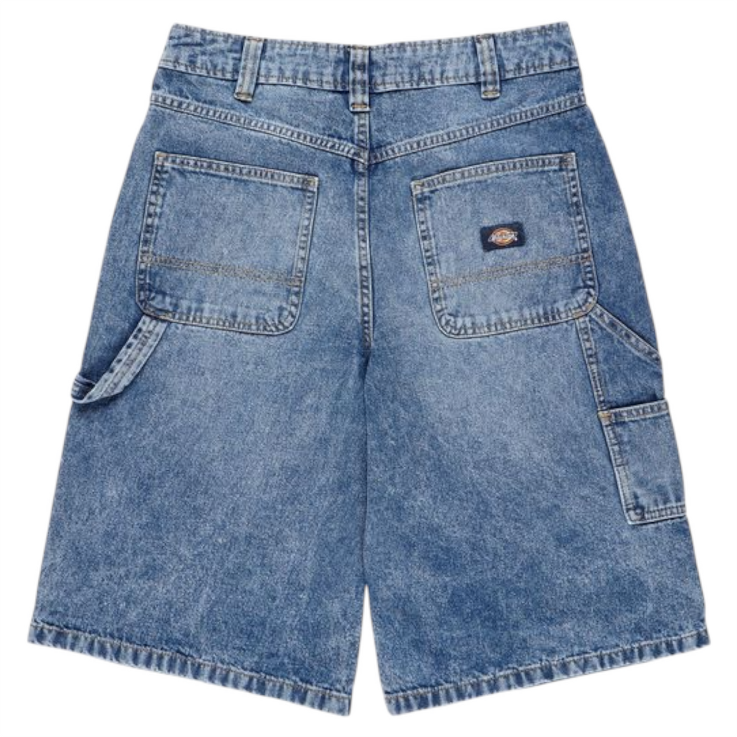 DICKIES WOMENS WOVEN DENIM SHORTS