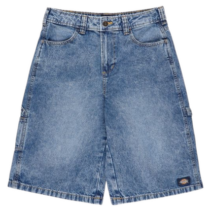 DICKIES WOMENS WOVEN DENIM SHORTS