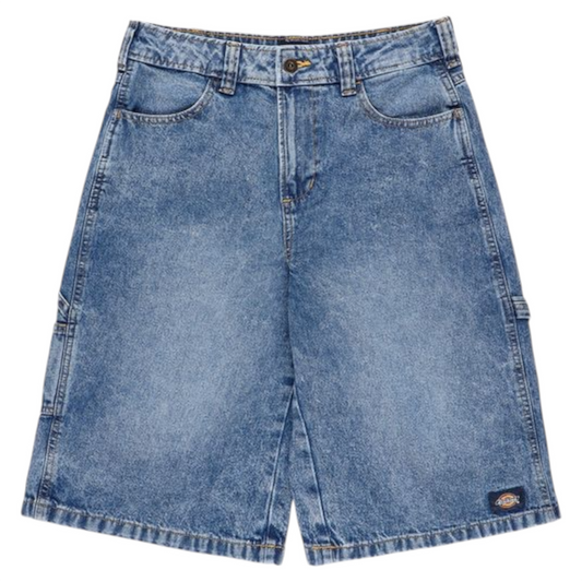 DICKIES WOMENS WOVEN DENIM SHORTS