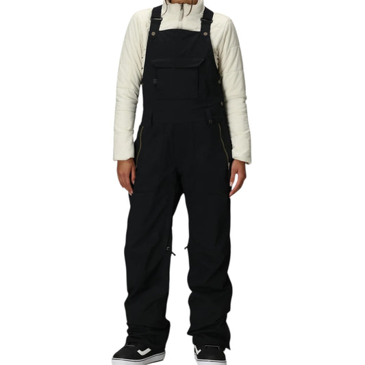 686 WOMENS BLACK MAGIC INSULATED BIB BLACK 2026