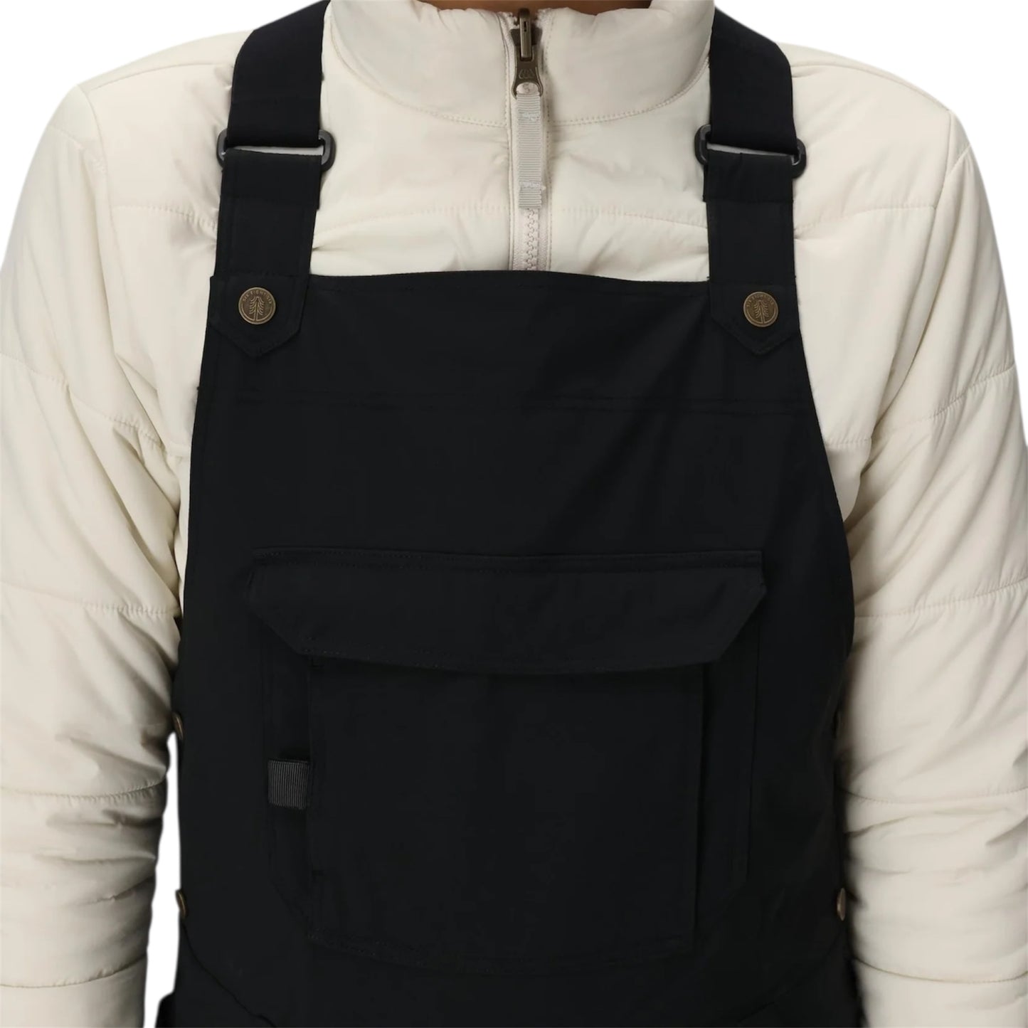 686 WOMENS BLACK MAGIC INSULATED BIB BLACK 2026