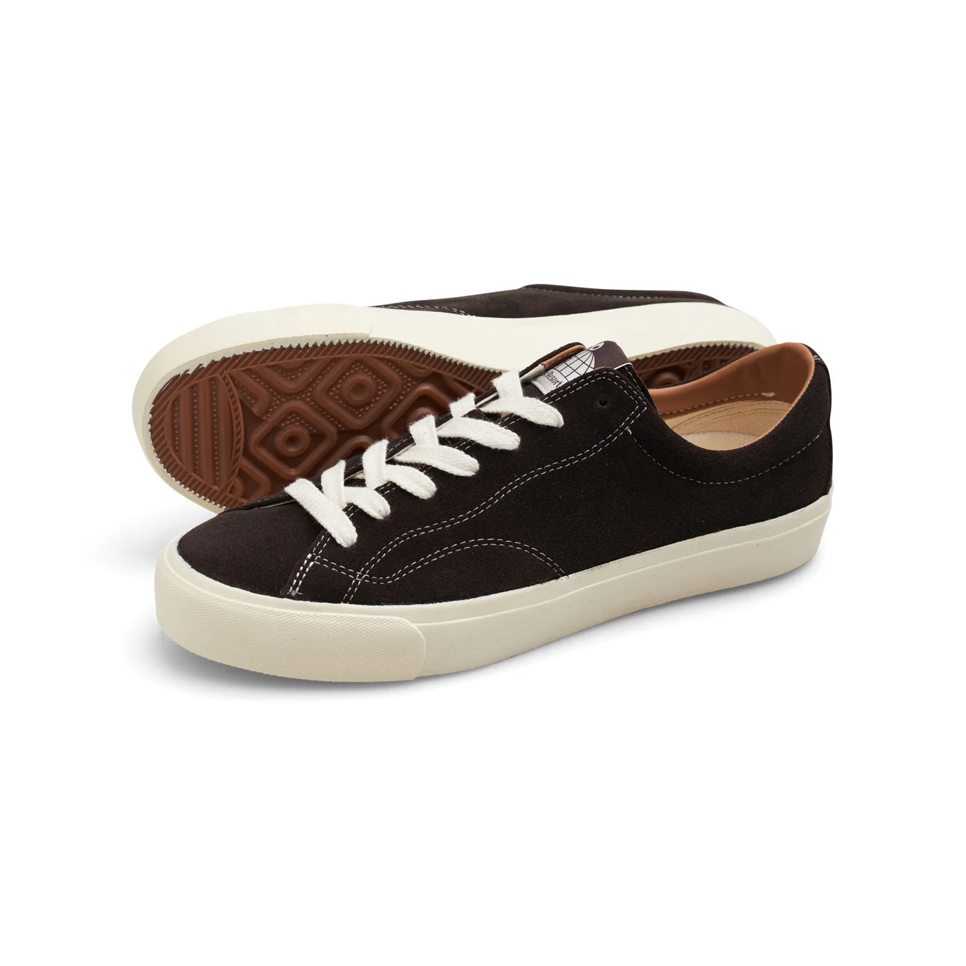 LAST RESORT VM003 LO SUEDE COFFEE BEAN/WHITE