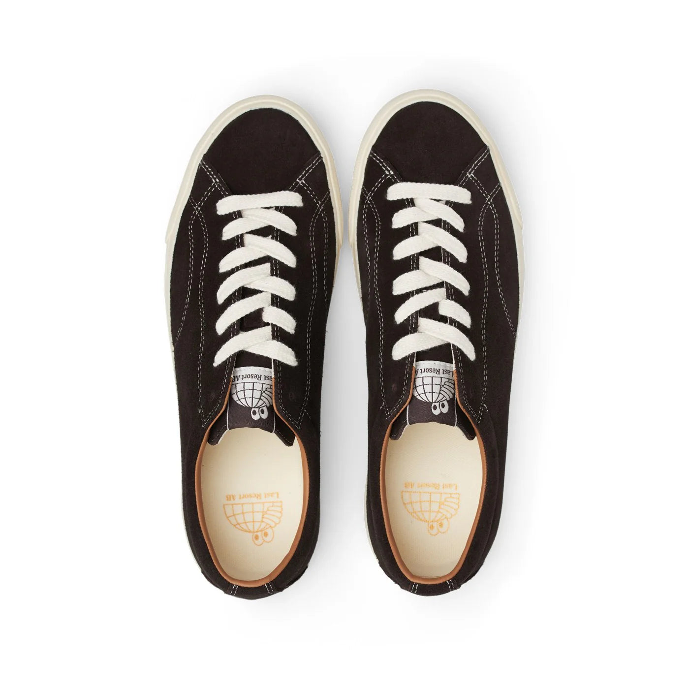 LAST RESORT VM003 LO SUEDE COFFEE BEAN/WHITE