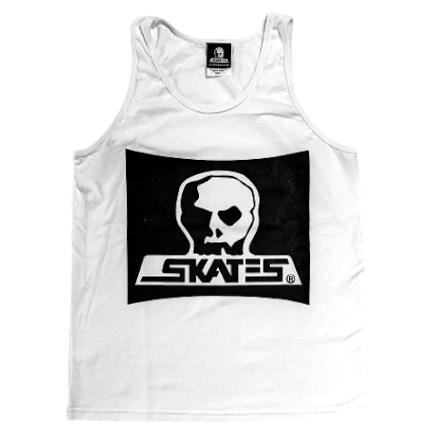 SKULL SKATES TANK SURF BOX BURBS WHITE