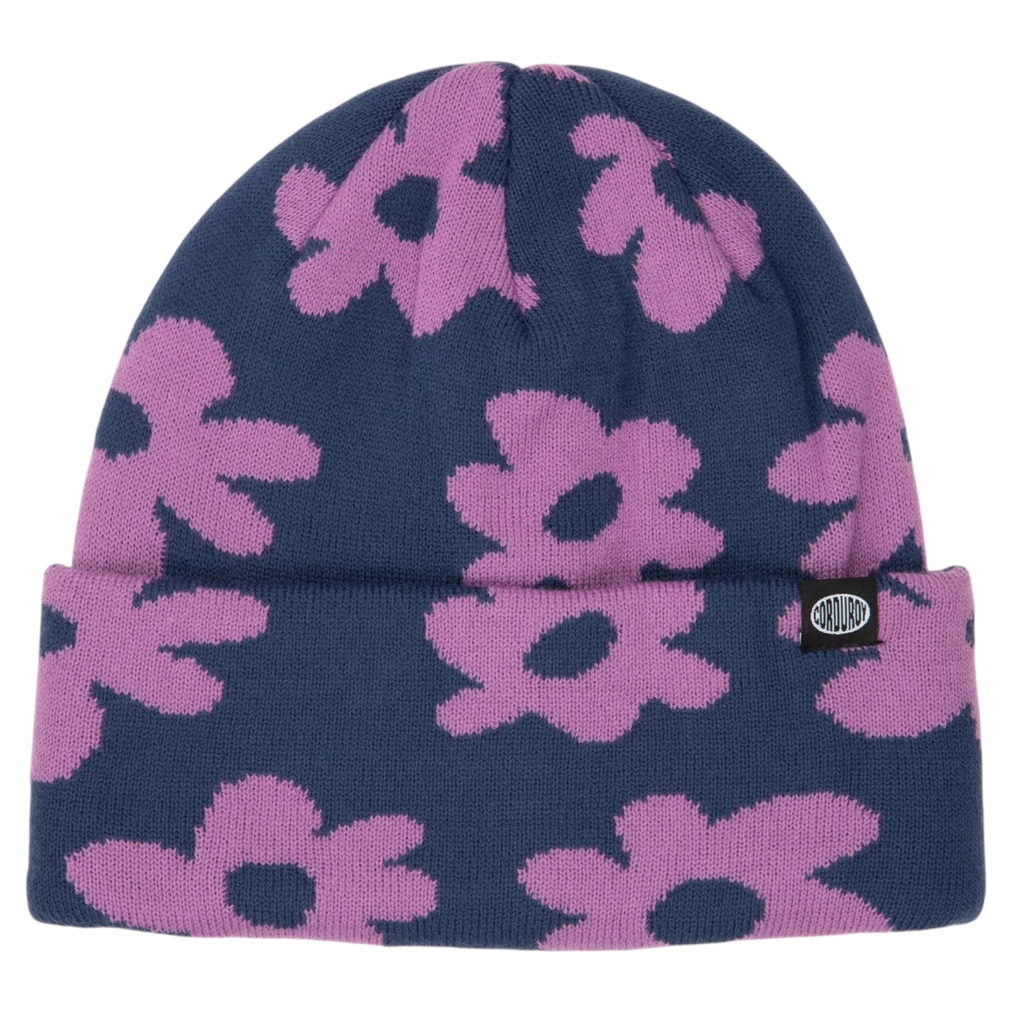 CORDUROY WILDFLOWER BEANIE PURPLE 2026