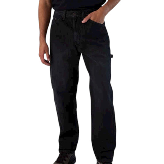 DICKIES MENS DENIM CARPENTER JEAN BLACK DENIM
