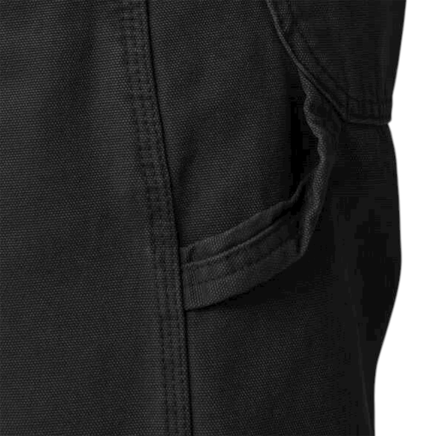 DICKIES MENS DUCK CARPENTER JEAN RINSED BLACK