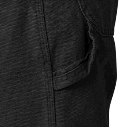 DICKIES MENS DUCK CARPENTER JEAN RINSED BLACK
