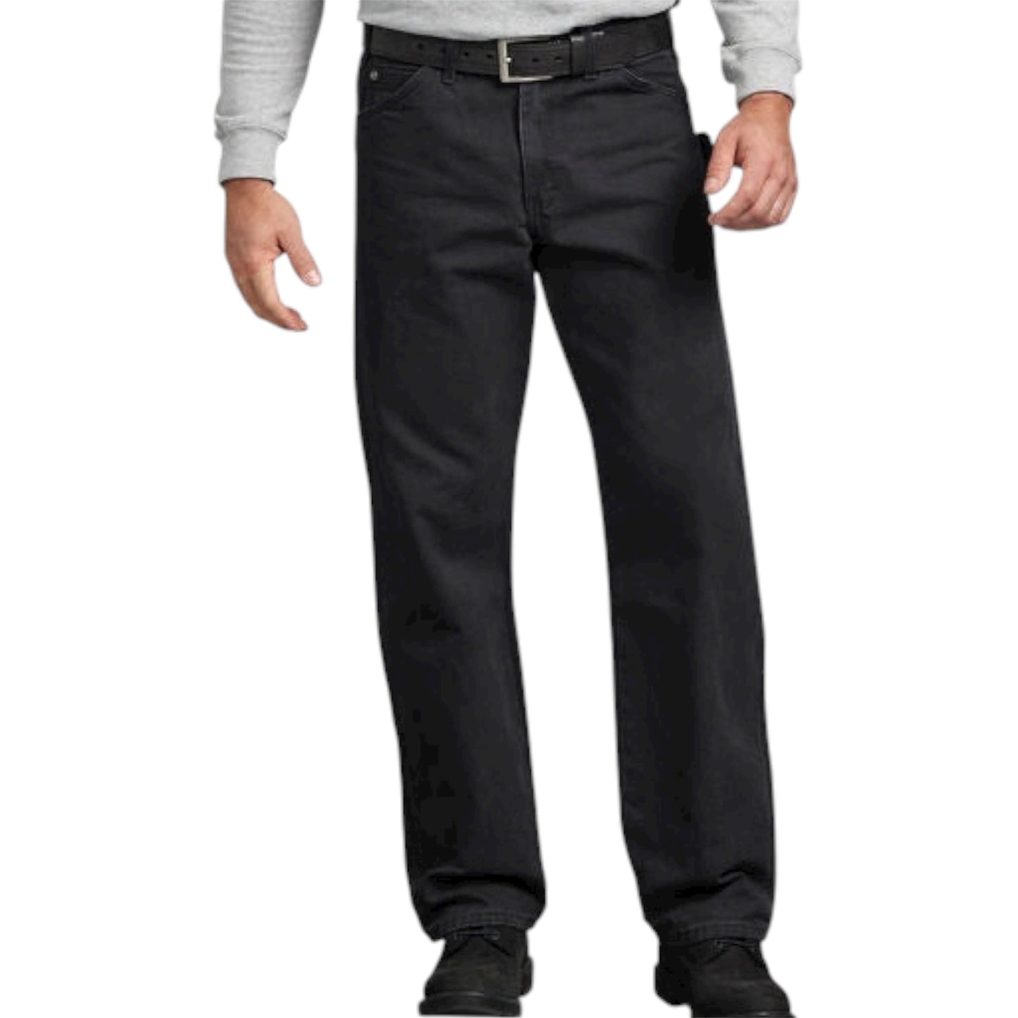 DICKIES COUPE RELAXÉE CANARD SABLE CARPENTER JEAN RINSÉ NOIR