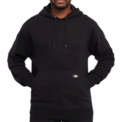 DICKIES MENS KNIT PULLOVER HOODIE BLACK