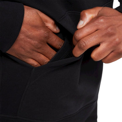 DICKIES MENS KNIT PULLOVER HOODIE BLACK