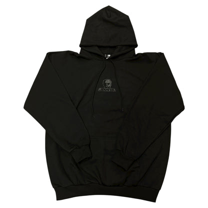 SKULL SKATES BLACKOUT LOGO HOODIE