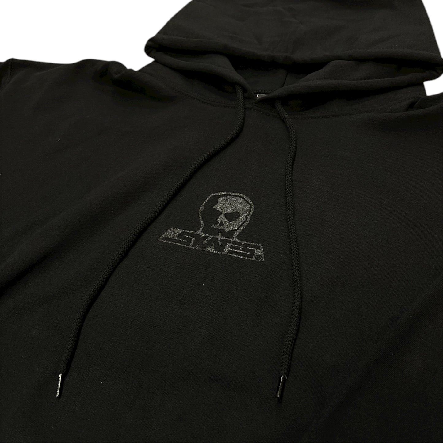 SKULL SKATES BLACKOUT LOGO HOODIE